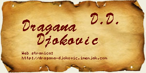 Dragana Đoković vizit kartica